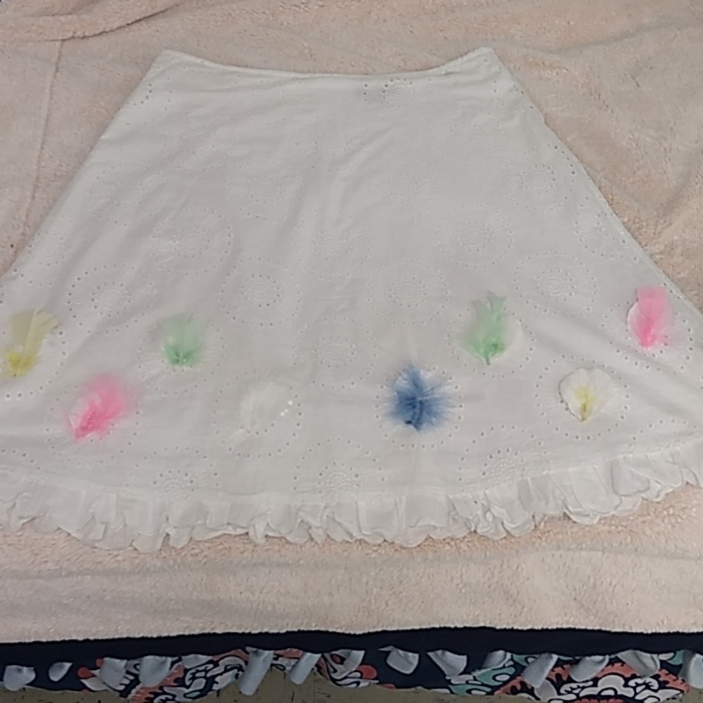 Hand blinged skirt